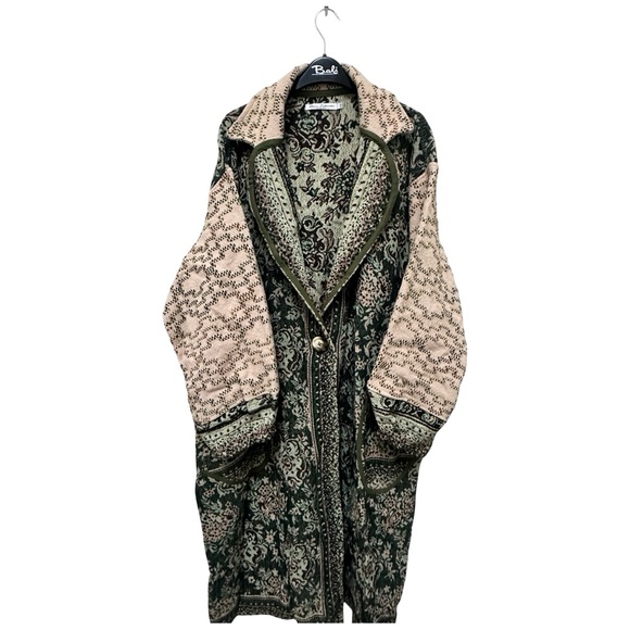 Diana Coatsworth Upcycled Tapestry Duster Jacket size 2x/3x - Picture 5 of 16
